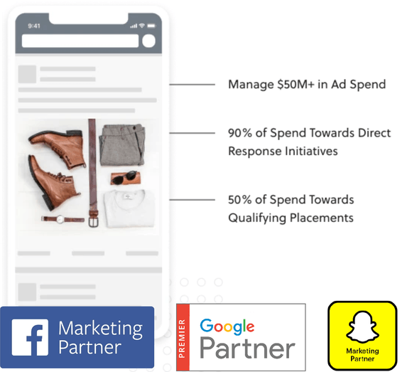 merchandise image on facebook outline mobile version