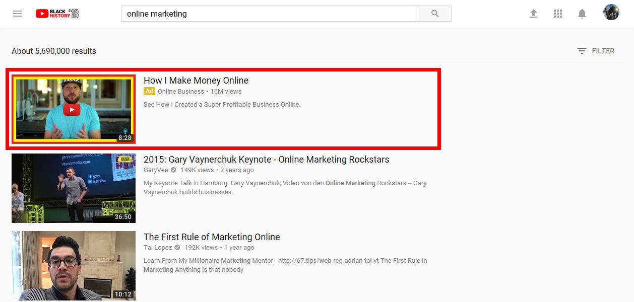 YouTube Advertising: Video Discovery Ads | Keizer Karel Online