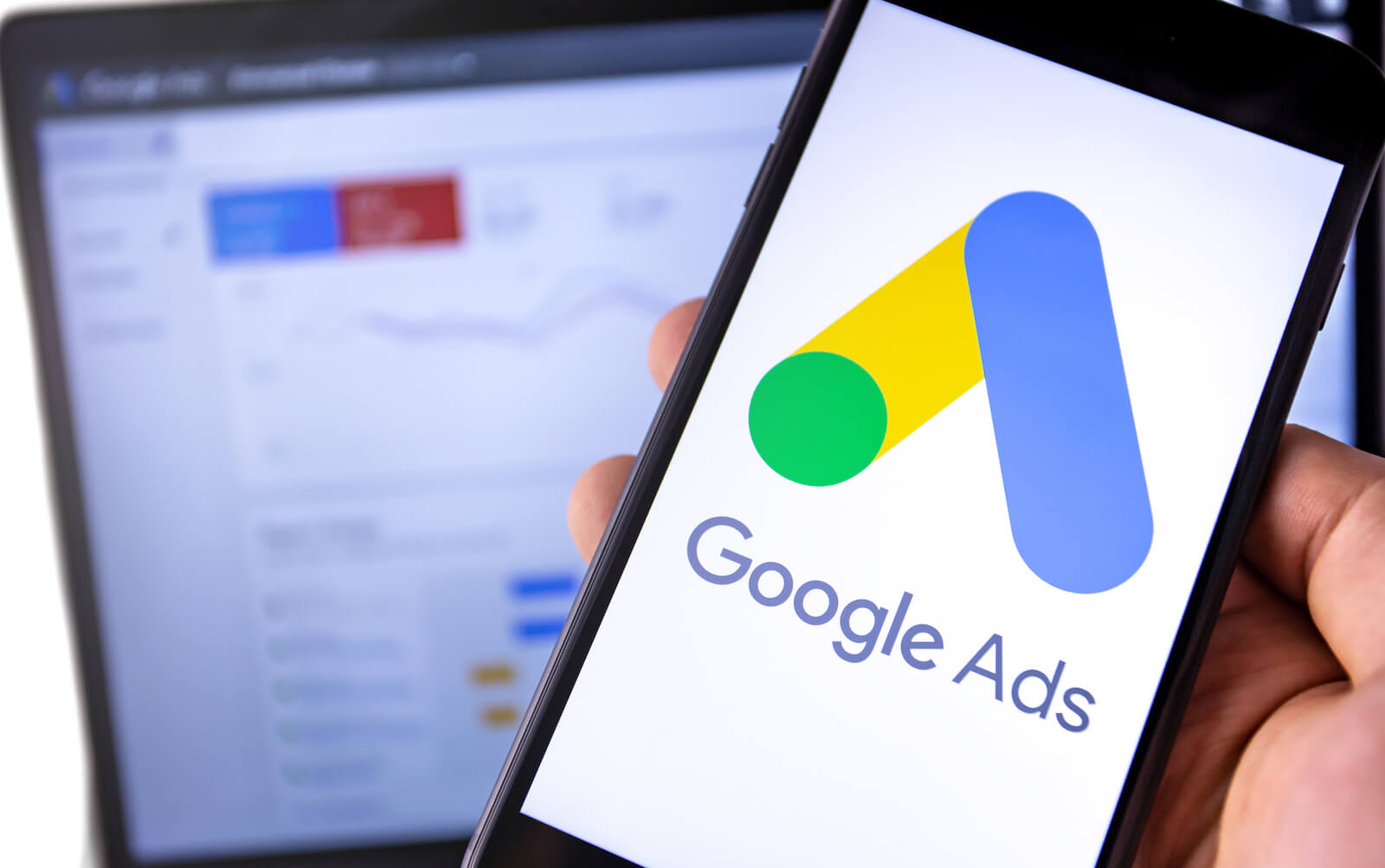 marketer using multiple campaign types in Google Ads across devices